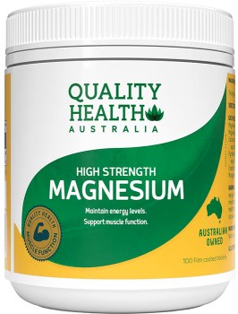Quality-Health-High-Strength-Magnesium-100-Tablets on sale