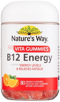 Nature%26%23039%3Bs+Way+Adult+Vita+Gummies+B12+Energy+80+Pack