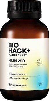 Wanderlust+Biohack+Nmn+250+30+Capsules