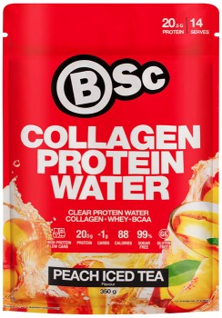 BSc+Bodyscience+Collagen+Protein+Water+Peach+Iced+Tea+350g