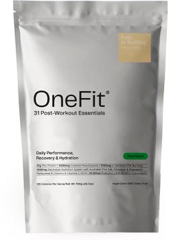 OneFit-Vegan-Post-Workout-Recovery-French-Vanilla-700g-Pouch on sale