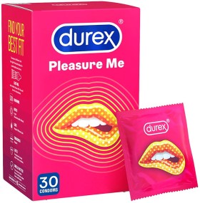 Durex-Pleasure-Me-Regular-Fit-Condoms-30-Pack-Value-Pack on sale