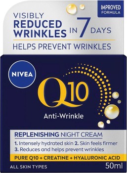 Nivea-Q10-Anti-Wrinkle-Replenishing-Night-Cream-50ml on sale