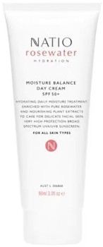 Natio+Rosewater+Hydration+Moisture+Balance+Day+Cream+SPF50%2B+90ml