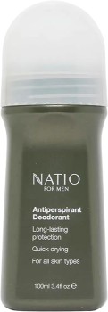 Natio+for+Men+Antiperspirant+Deodorant+Roll+on+100ml