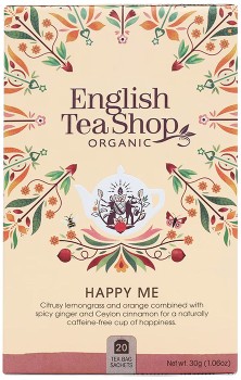 English-Tea-Shop-Organic-Wellness-Tea-Happy-Me-20-Tea-Bags on sale