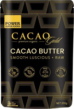 Power-Super-Foods-Cacao-Gold-Butter-Chunks-250g on sale