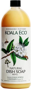 Koala+Eco+Dish+Soap+Lemon+Myrtle+%26amp%3B+Mandarin+1L