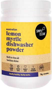 Simply-Clean-Lemon-Myrtle-Dishwasher-Powder-1kg on sale
