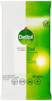 Dettol+2+in+1+Hand+%26amp%3B+Surface+Antibacterial+Wipes%E2%80%A8+60+Pack