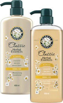 Herbal-Essences-Classics-Shampoo-or-Conditioner-600mL on sale