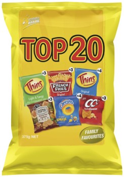 Top-20-Variety-Pack-375g on sale