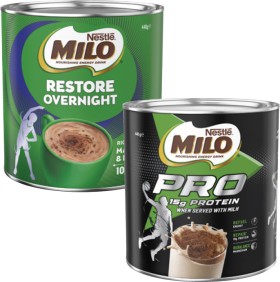 Nestl-Milo-Protein-or-Restore-Overnight-440g on sale