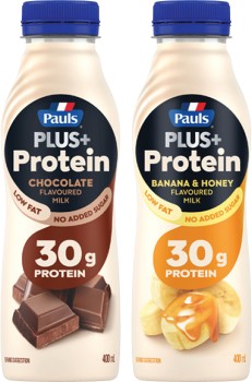 Pauls+Plus%2B+Protein+Flavoured+Milk+400mL