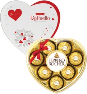Ferrero+Rocher+or+Raffaello+Heart+Gift+Box+100g