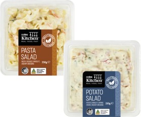 Coles-Kitchen-Pasta-or-Potato-Salad-250g on sale