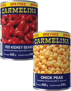 Carmelina-Beans-400g on sale