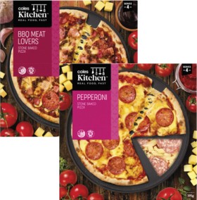 Coles+Kitchen+Pizza+395g-420g
