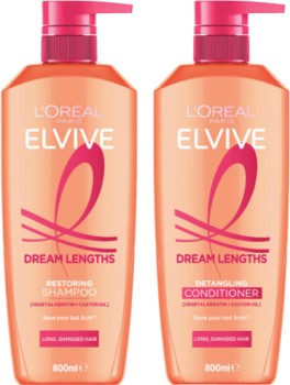 L%26%23039%3BOr%26eacute%3Bal+Elvive+Dream+Lengths+Shampoo+or+Conditioner+800mL