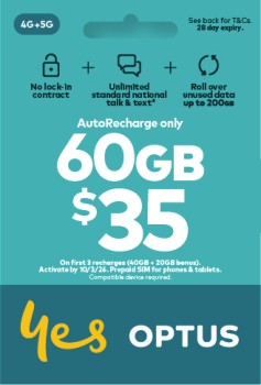 Optus+%2435+AutoRecharge+Only+Prepaid+SIM+Starter+Kit