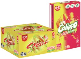 Streets-Cyclone-Ice-Block-8-Pack-or-Calippo-Minis-10-Pack-Selected-Varieties on sale