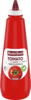 MasterFoods+Tomato+or+Barbecue+Squeezy+Sauce+920mL