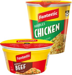 Fantastic+Cup+or+Bowl+Noodles+45-85g+Selected+Varieties