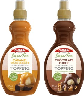 Queen+Sugar+Free+Topping+355mL+Selected+Varieties