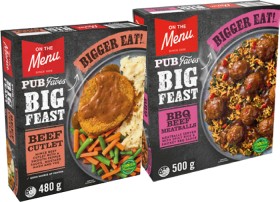 On+The+Menu+Pub+Faves+Big+Feast+Frozen+Meal+480%E2%80%91500g+Selected+Varieties
