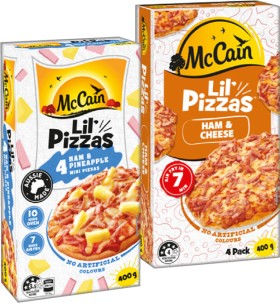 McCain+Lil%26rsquo%3B+Pizzas+380%E2%80%91400g+Selected+Varieties
