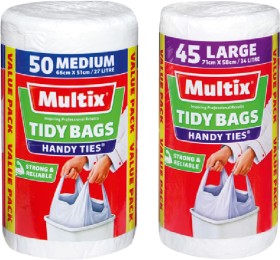 Multix-Handy-Ties-Tidy-Bags-Medium-50-Pack-or-Large-45-Pack on sale