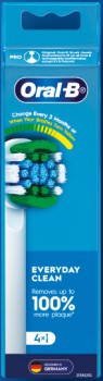 OralB-Everyday-Clean-Electric-Toothbrush-Replacement-Head-2-Pack on sale