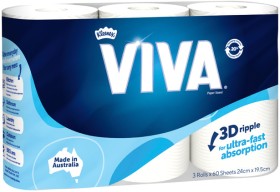 Viva+Paper+Towel+3+Pack+Selected+Varieties