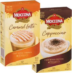 Moccona+Coffee+Sachets+8%E2%80%9110+Pack+Selected+Varieties