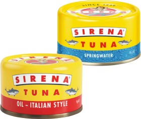 Sirena+Tuna+95g+Selected+Varieties