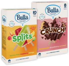 Bulla-Ice-Cream-Sticks-8-Pack-or-Splits-10-Pack-Selected-Varieties on sale