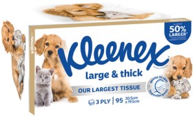 Kleenex-Large-Thick-Facial-Tissues-95-Pack on sale