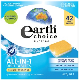 Earth+Choice+All+in+1+Dish+Tablets+42+Pack