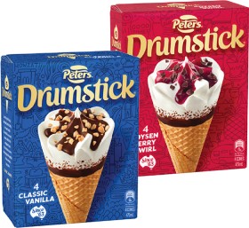 Peters-Drumstick-4-Pack-or-Mini-6-Pack-Selected-Varieties on sale