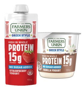 Farmers-Union-Greek-Style-High-Protein-Yogurt-Pouch-or-Pot-150g-Selected-Varieties on sale