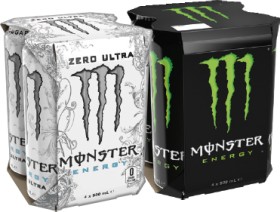 Monster+Energy+Drink+4x500mL+Selected+Varieties