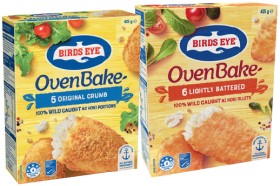 Birds+Eye+Oven+Bake+Fish+Fillets+425g+Selected+Varieties