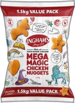 Ingham%26rsquo%3Bs+Mega+Magic+Chicken+Nuggets+1.5kg+Value+Pack