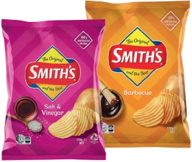 Smiths-Crinkle-Cut-or-Double-Crunch-Chips-150170g-Selected-Varieties on sale