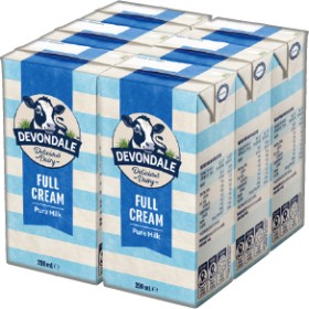 Devondale+Long+Life+Milk+6x200mL+Selected+Varieties
