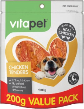 Vitapet+Chicken+Tenders+Value+Pack+200g