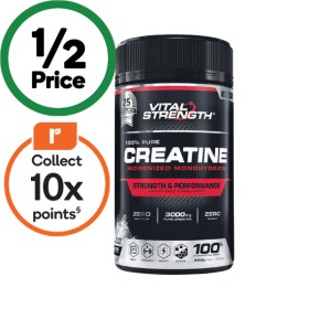 Vital-Strength-Creatine-300g on sale