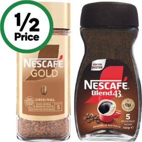 Nescaf-Blend-43-140-150g-or-Gold-90-100g on sale