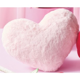 Plush-Heart-Cushion on sale