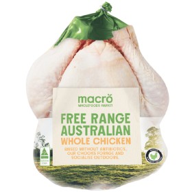 Macro+Free+Range+Australian+Fresh+Whole+Plain+RSPCA+Approved+Chicken
